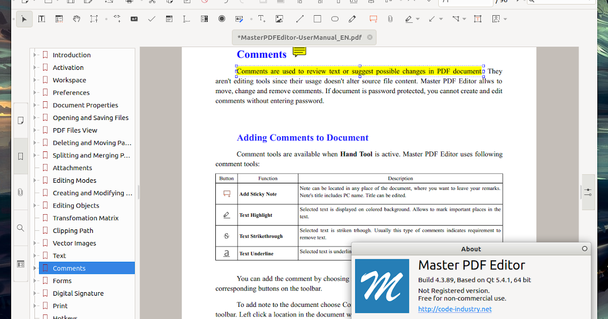 Master PDF Editor Registration Code